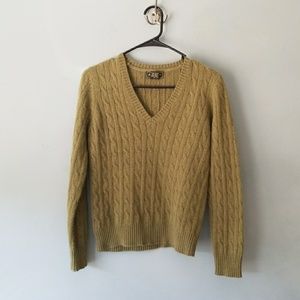 Eddie Bauer cable knit sweater